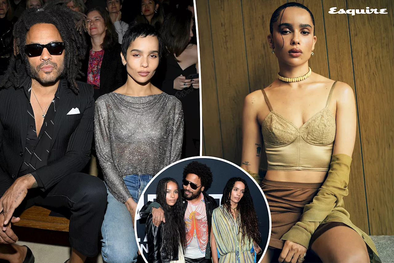 Zoë Kravitz details 'hurtful' decision to move in with dad Lenny Kravitz after split from mom Lisa Bonet