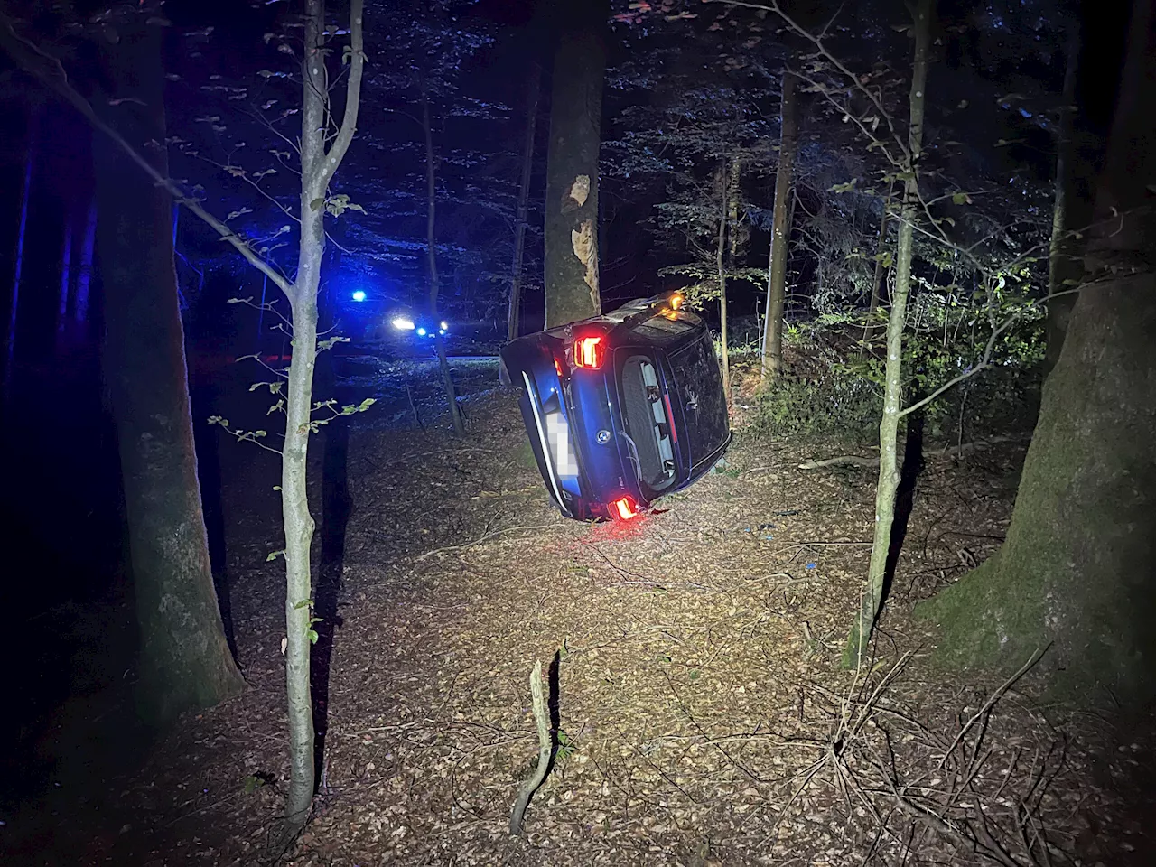 Unfall in Zofingen AG: Frau (19) fliegt mit BMW aus Kurve und kracht in Baum