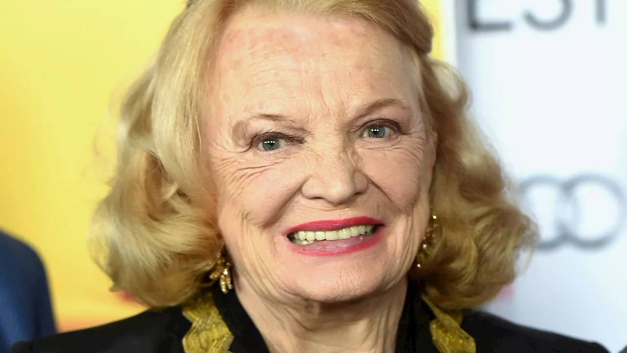 'The Notebook'-Star Gena Rowlands verstirbt mit 94 Jahren