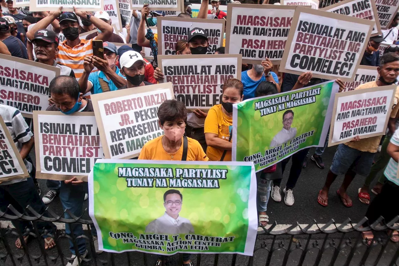 Supreme Court invalidates Comelec’s proclamation of Magsasaka Party-list faction