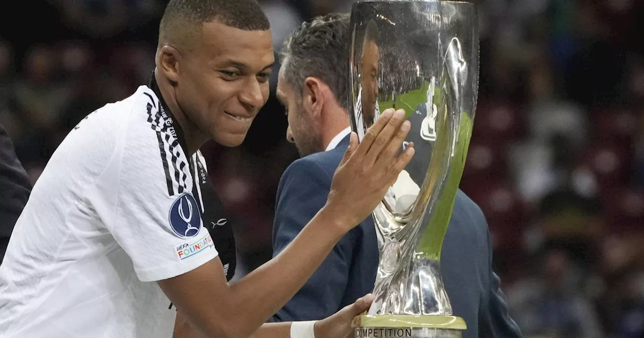 Triumph im Supercup: Mbappé feiert Traumeinstand bei Real Madrid