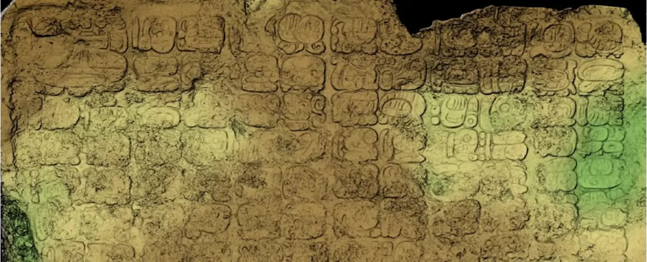 123 Maya Glyphs Found on Huge Stone Reveal Secrets of a Lost City