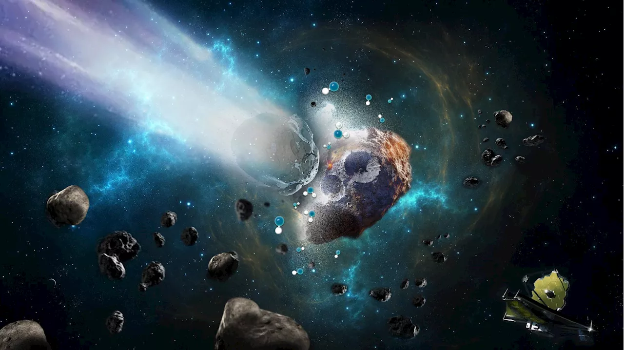 Webb Telescope Uncovers Evidence of Hydration on Asteroid Psyche