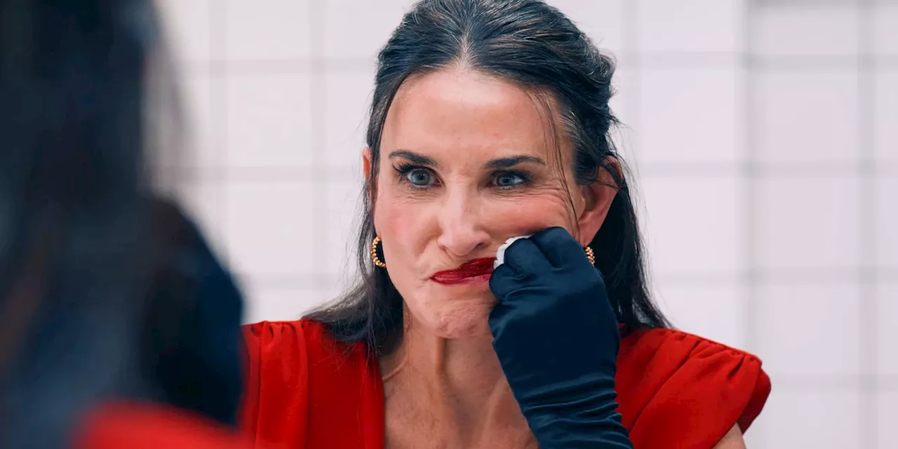 The Substance Trailer: Demi Moore's Controverisal Body Horror Freakout Gets Sleek & Disturbing Preview