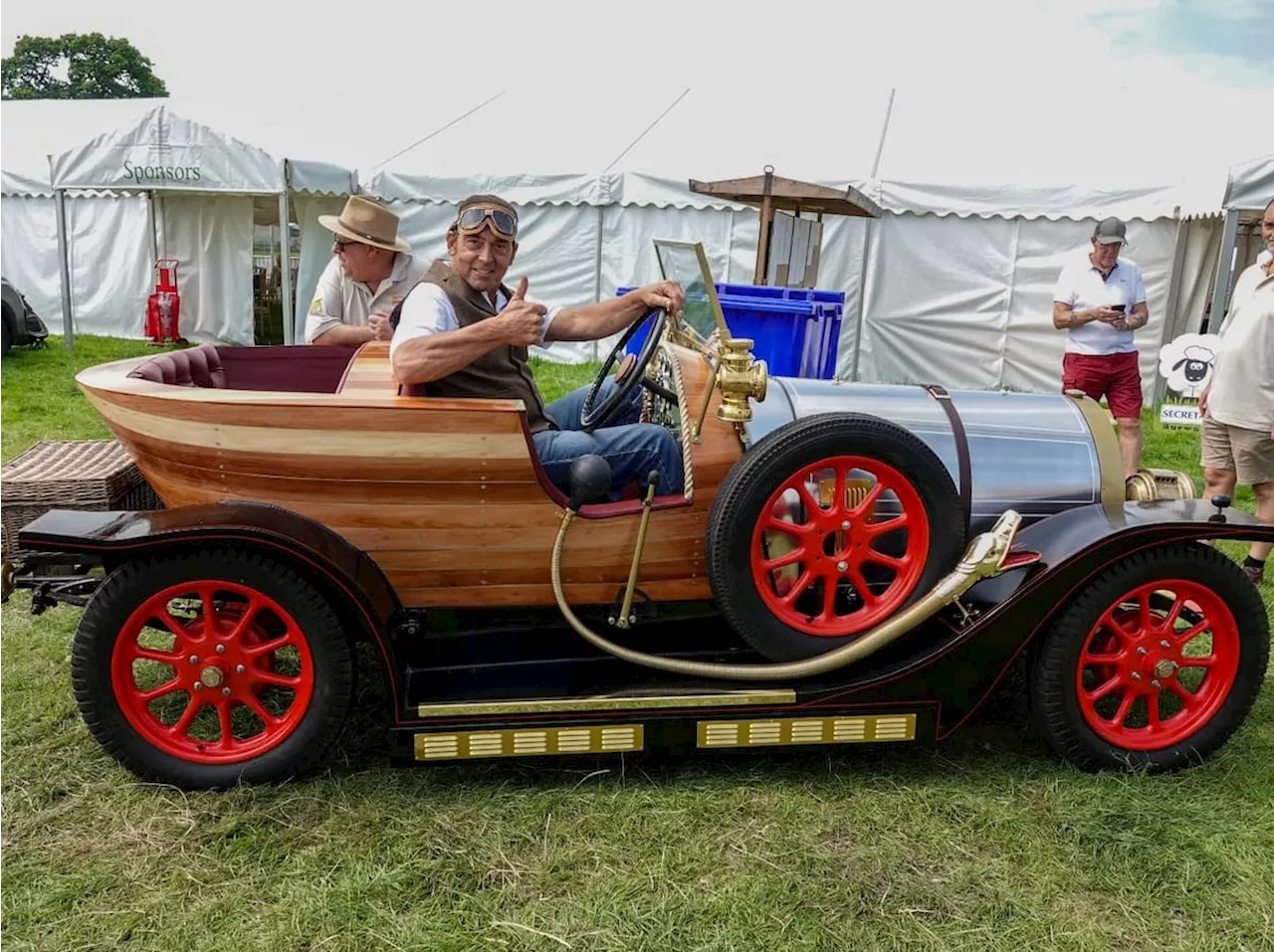 Replica of Chitty Chitty Bang Bang to travel from South Shropshire to Swiss Alps for charity