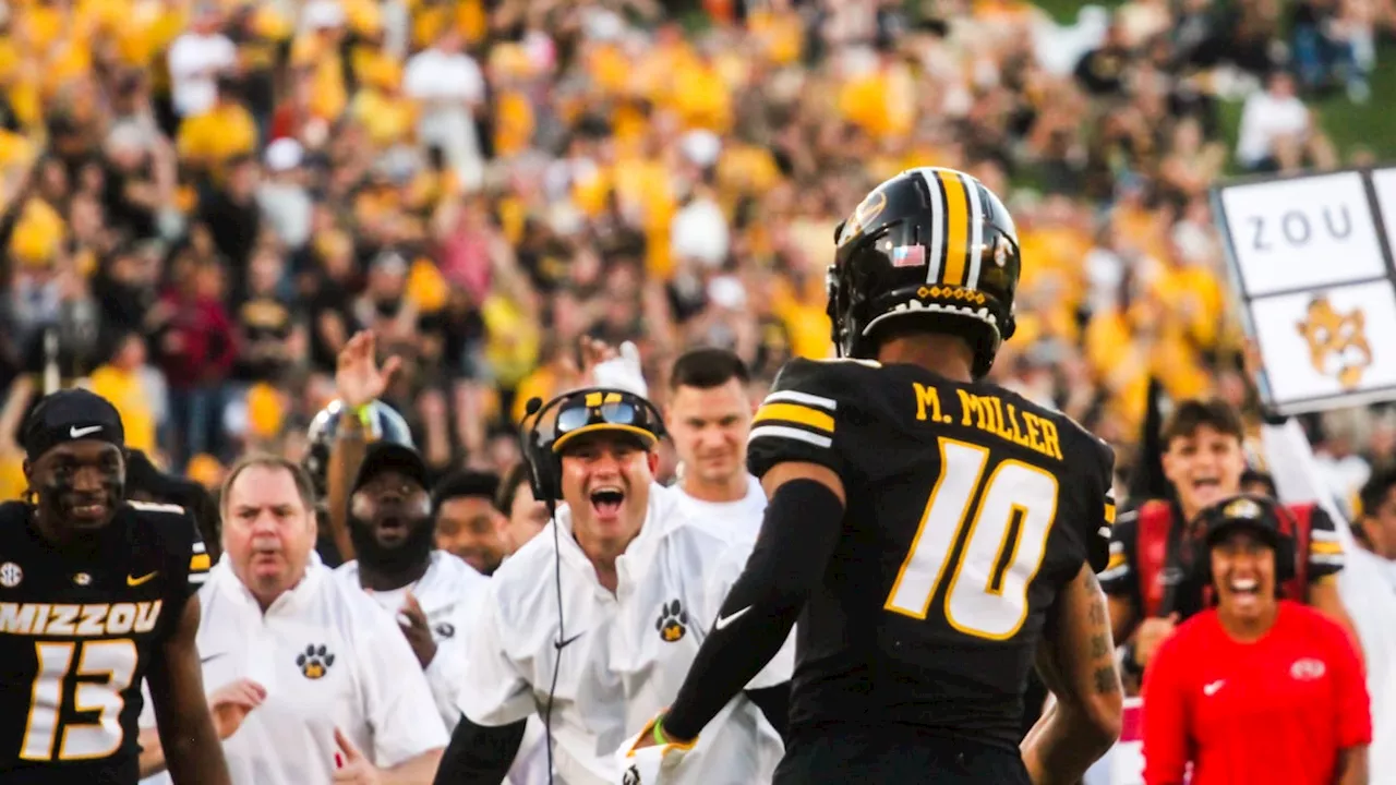 Mekhi Miller is Embracing his Role in Missouri Football Receiver Room