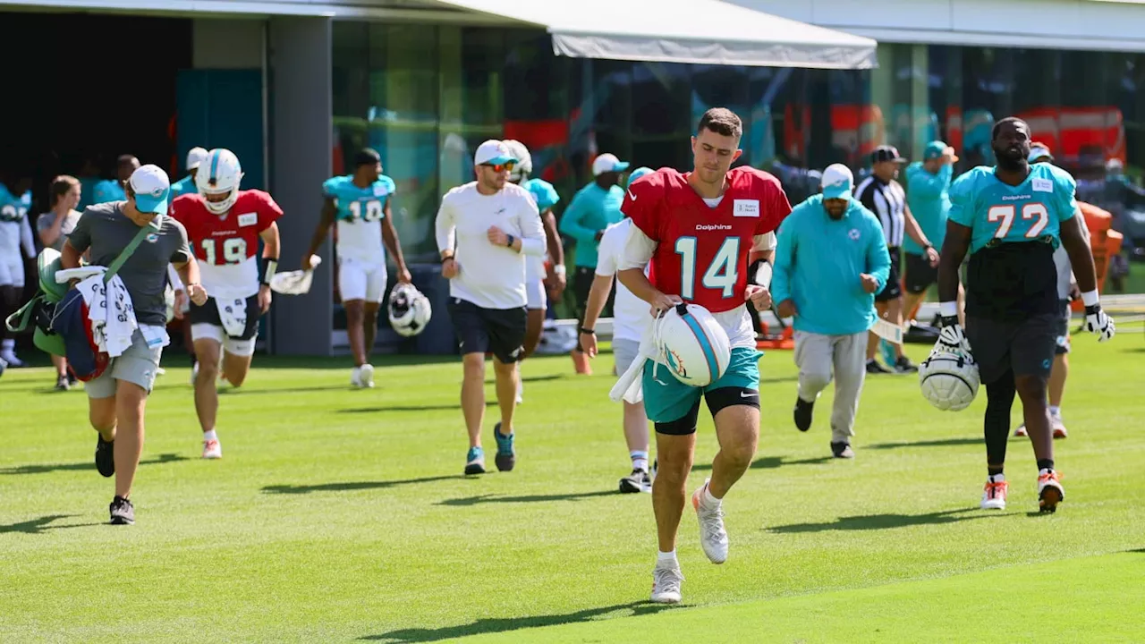 Miami Dolphins Camp: Washington Joint Practice Report