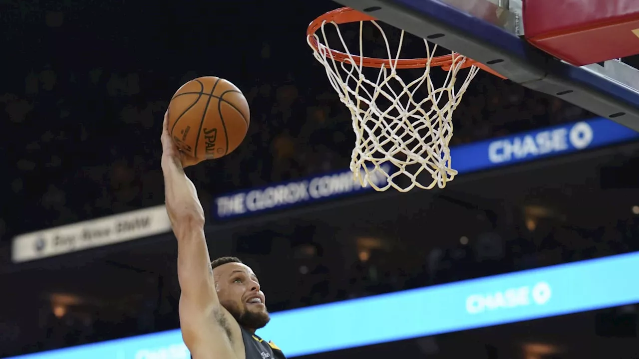 NBA Star Steph Curry Reveals How Old He Was When He First Dunked