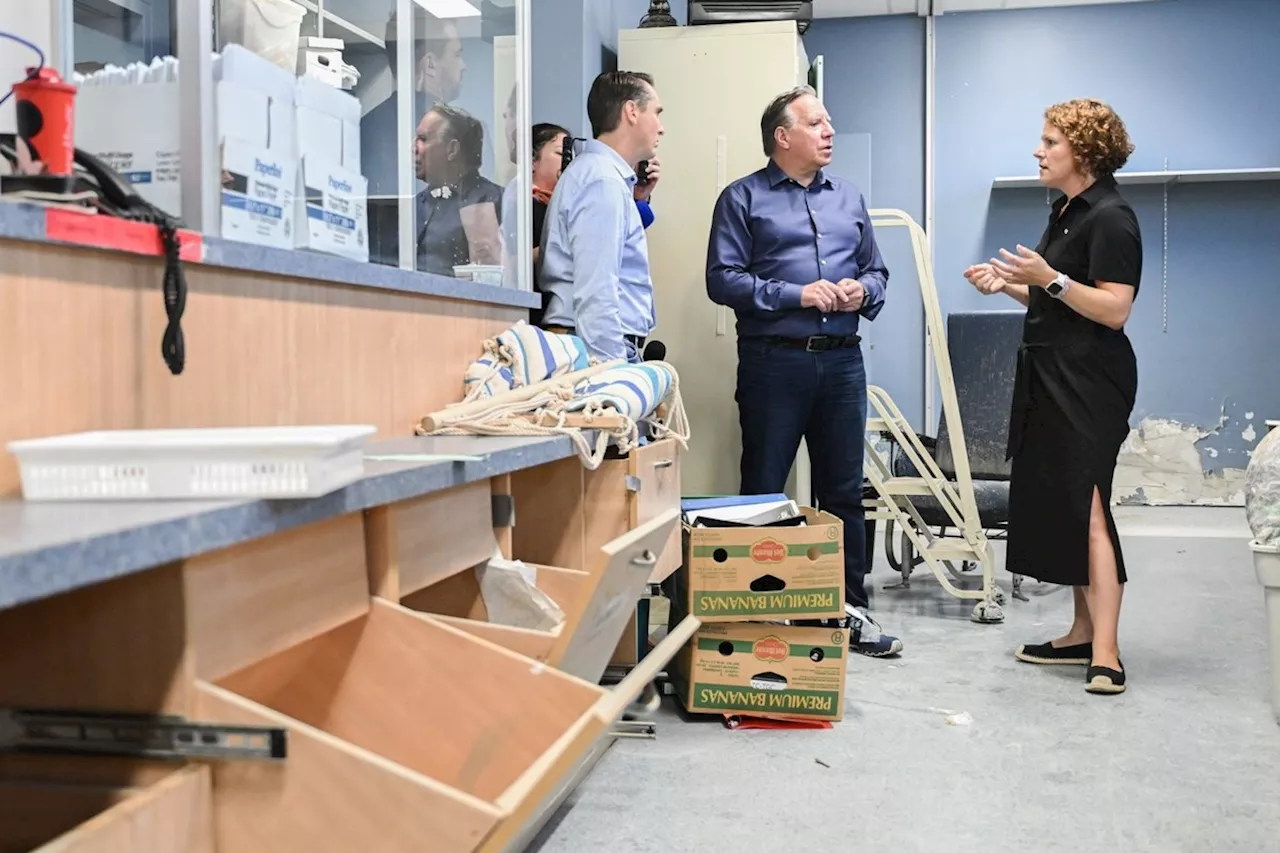 Quebec premier François Legault on defensive for his response to torrential rainfall