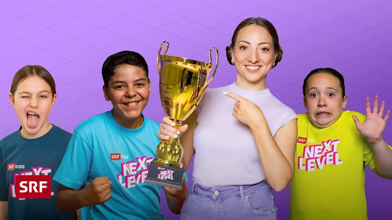 – Next Level» - deine neue Gameshow bei SRF Kids!