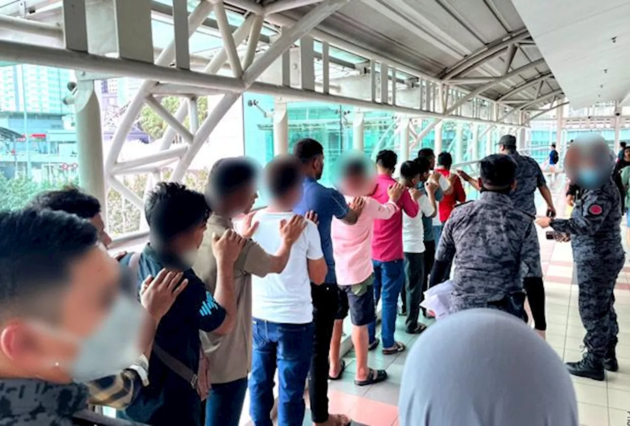 Over 200 foreigners nabbed in Johor immigration raids