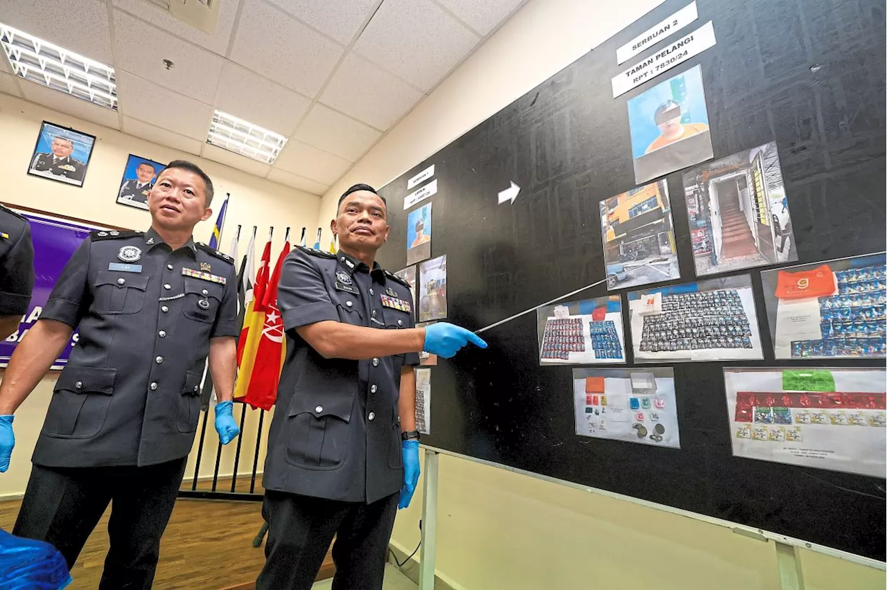 RM2.2mil worth of drugs seized by cops