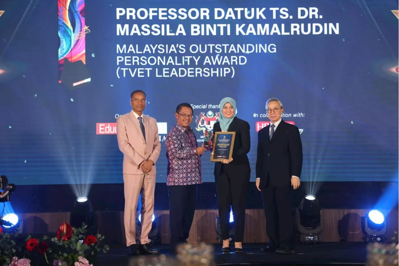 UTeM VC Massila recognised for contributions to TVET at META 2024