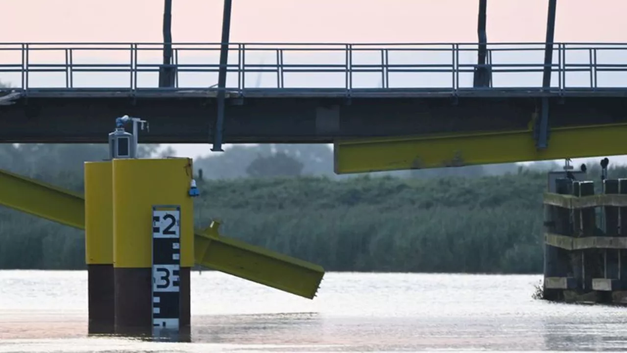 Nach erneutem Unfall: Huntebrücke: Bahnstrecke möglicherweise nächste Woche frei