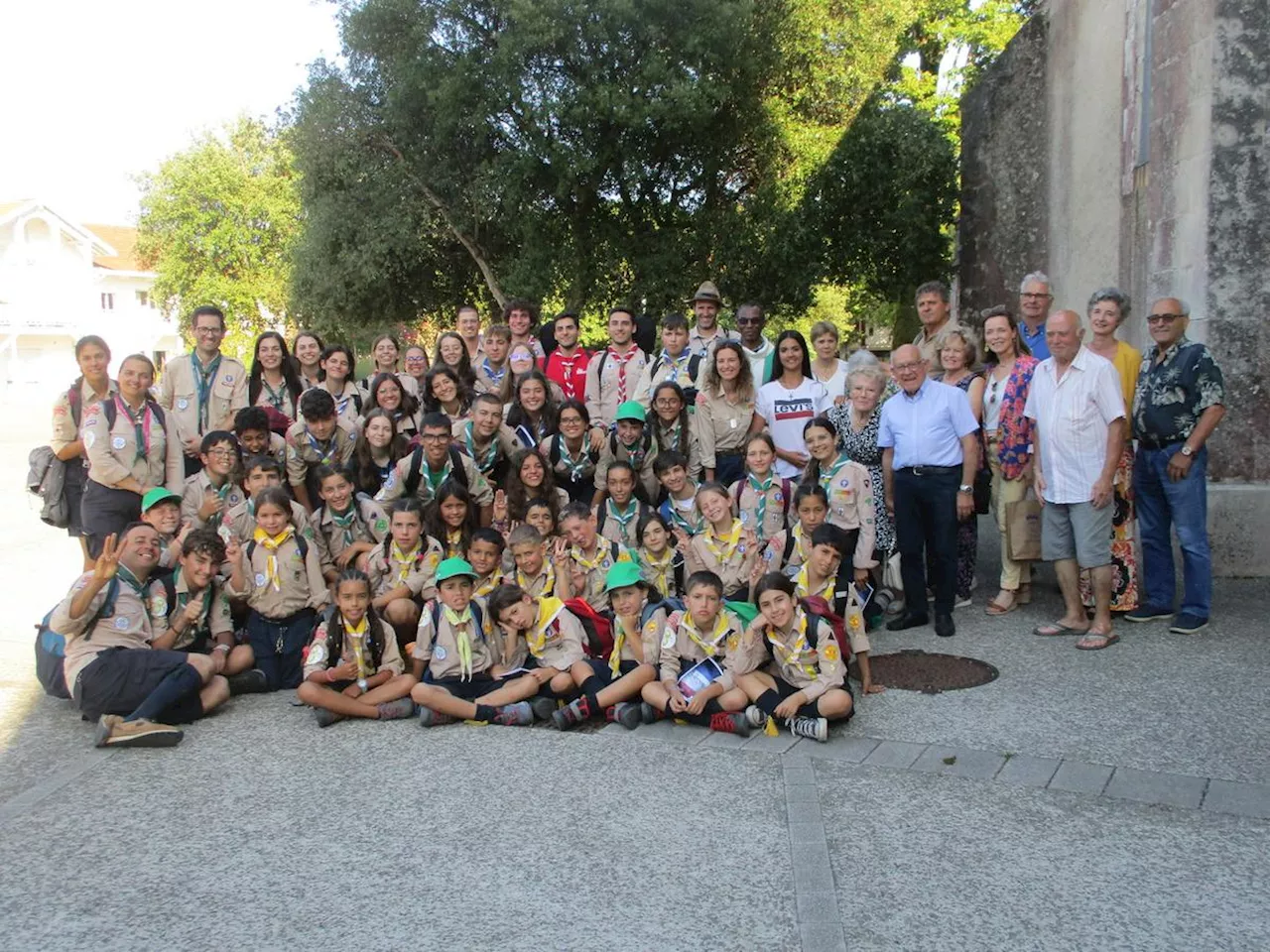 Biscarrosse : des scouts portugais ont séjourné à Biscarrosse