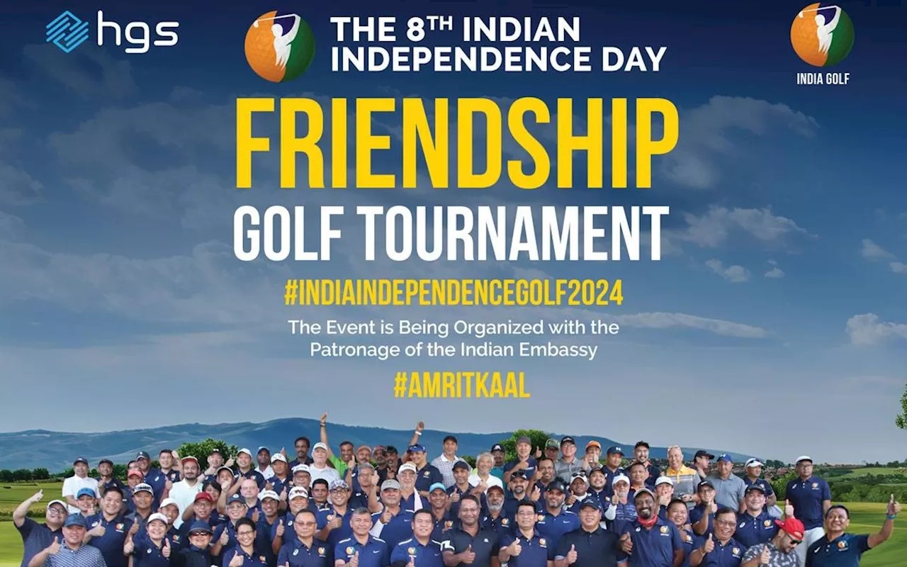 8th Indian Independence Day Friendship golf tournament