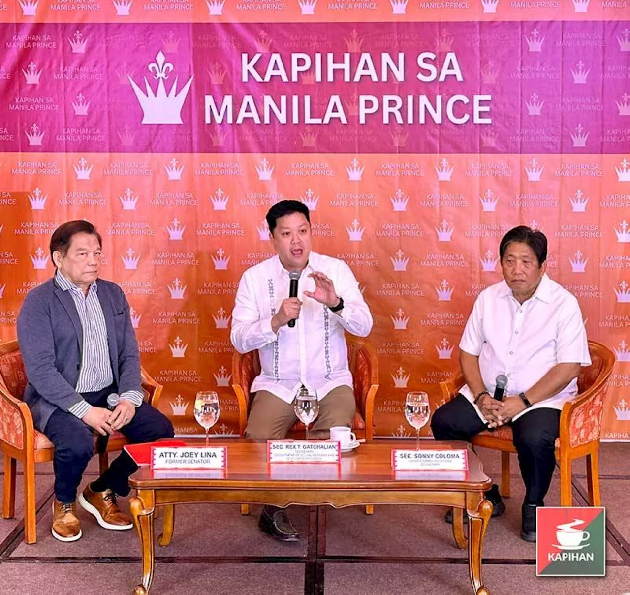 Kapihan sa Manila Prince Hotel tackles 4Ps social amelioration fund