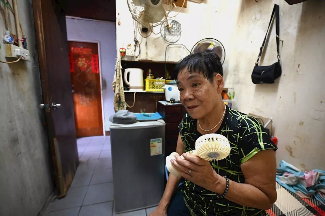 Scorching heat magnifies housing crunch for Hong Kong's elderly