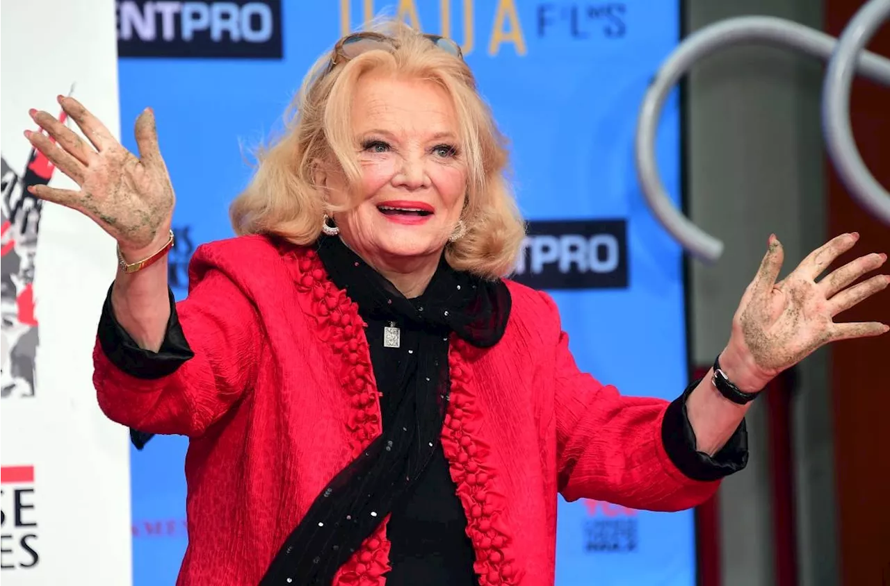 US veteran actress Gena Rowlands, 94