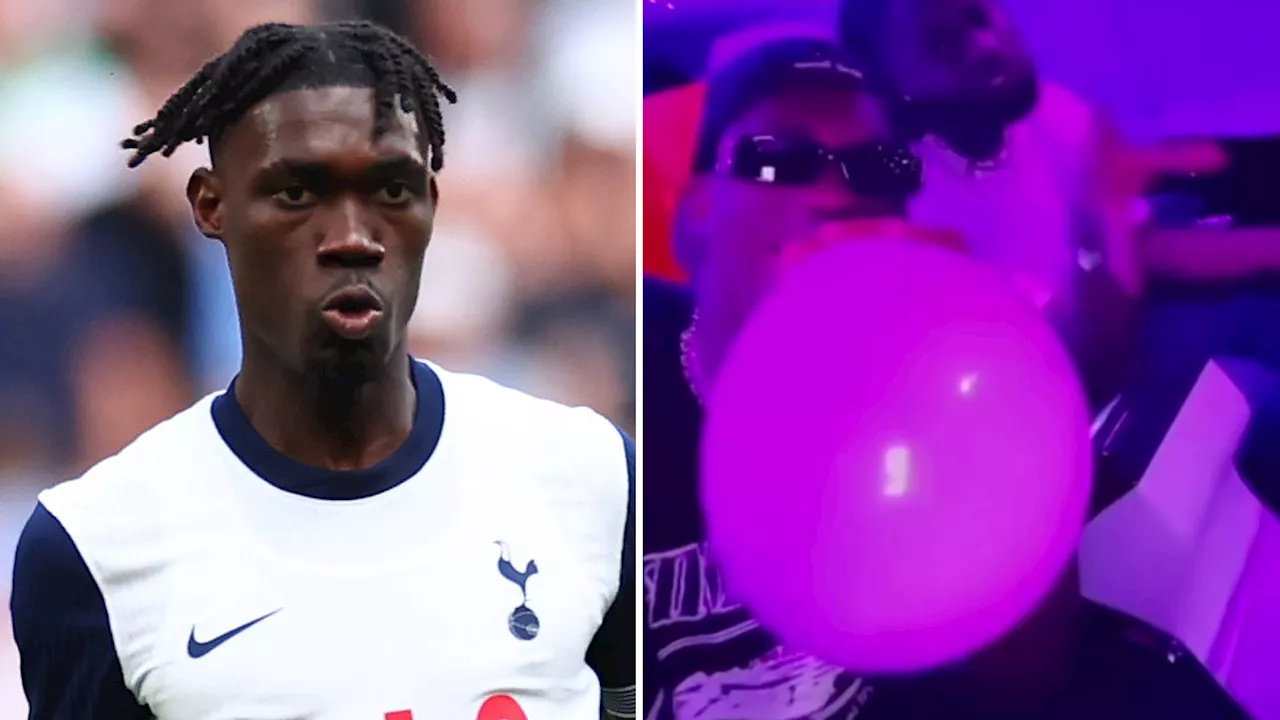 Yves Bissouma SUSPENDED by Spurs after midfielder filmed himself inhaling lethal ‘hippy crack’ days before...