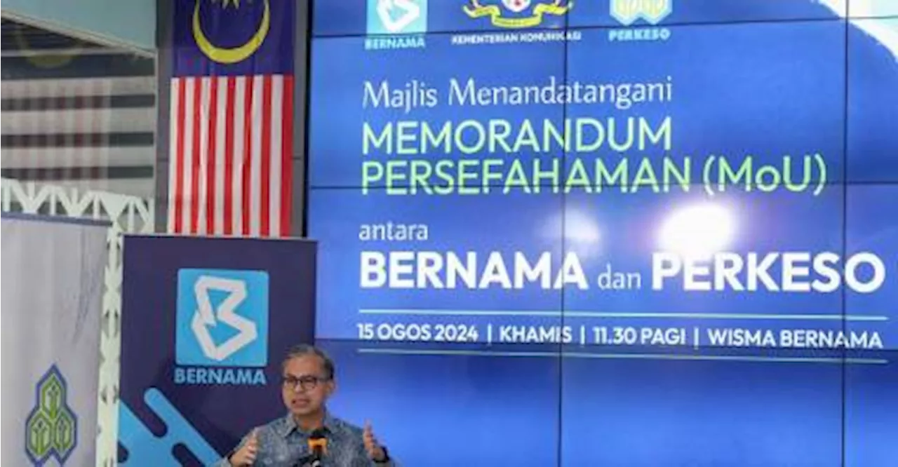 Organisasi media perlu sahut cabaran sedia caruman Perkeso untuk petugas sambilan