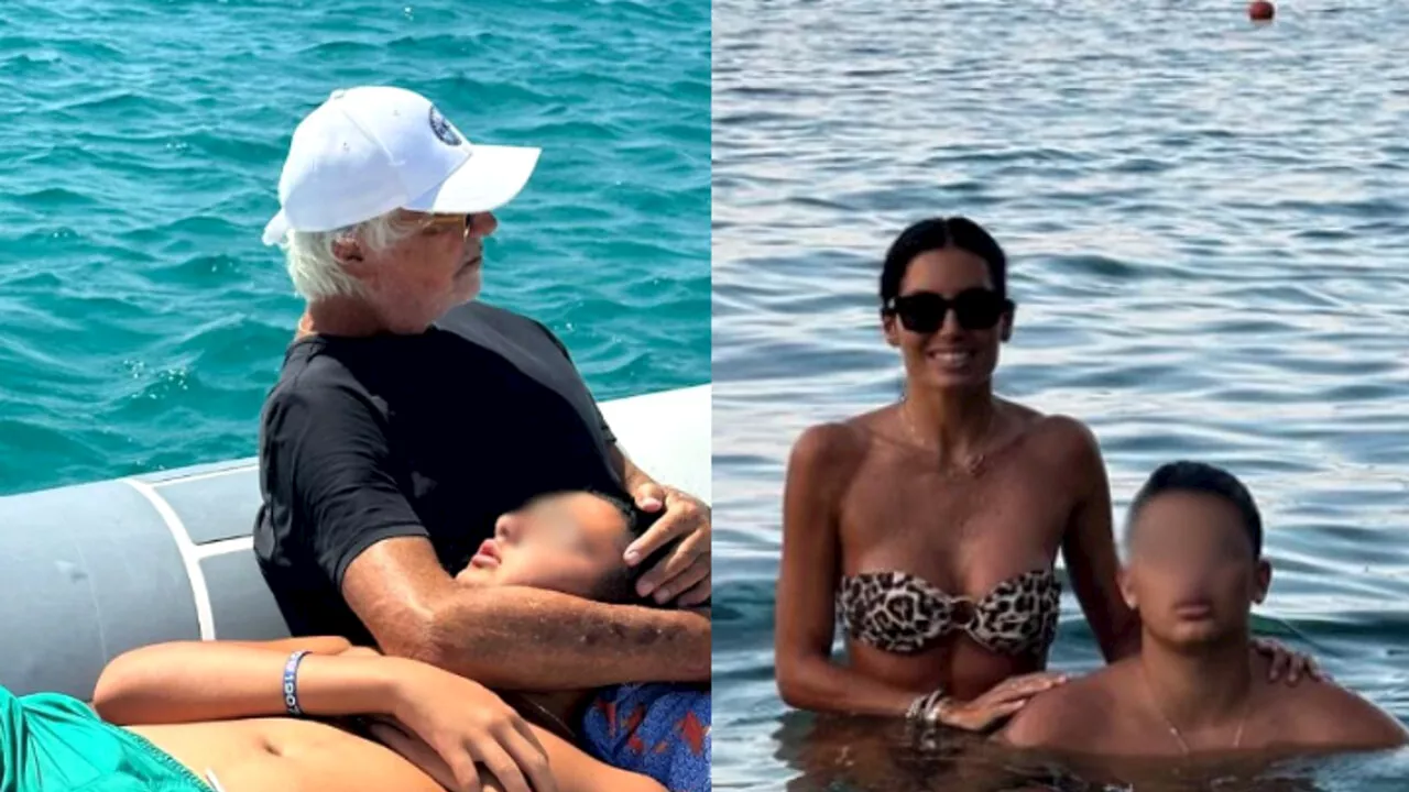 Il Ferragosto in barca di Gregoraci e Briatore: la foto privata insieme al figlio è dolcissima