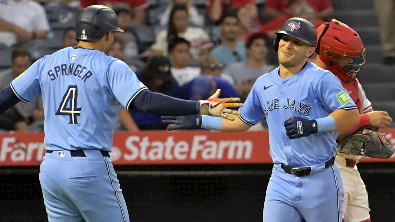 Berrios, Varsho help Blue Jays complete sweep of Angels