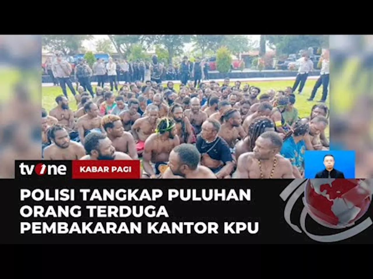 Aksi Brutal Buntut 3 Komisioner Diberhentikan, Massa Bakar Kantor KPU Papua Pegunungan