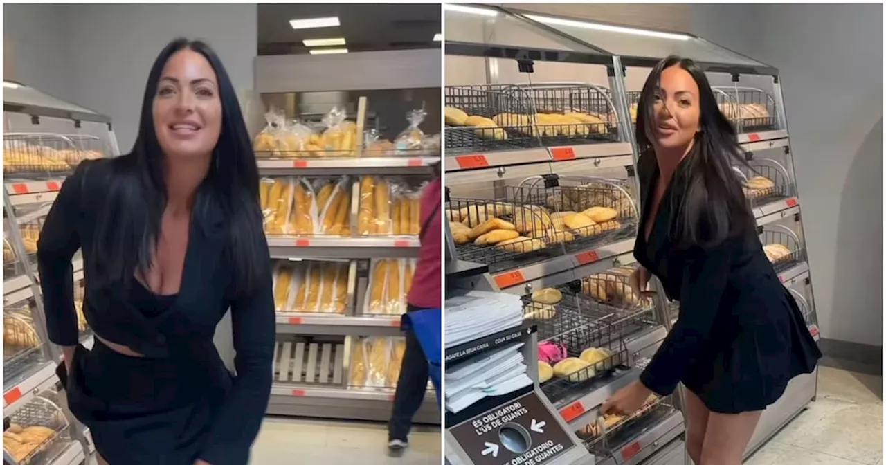 Video en Instagram de la polémica influencer Chloe Lopez: deja ropa interior en supermercados