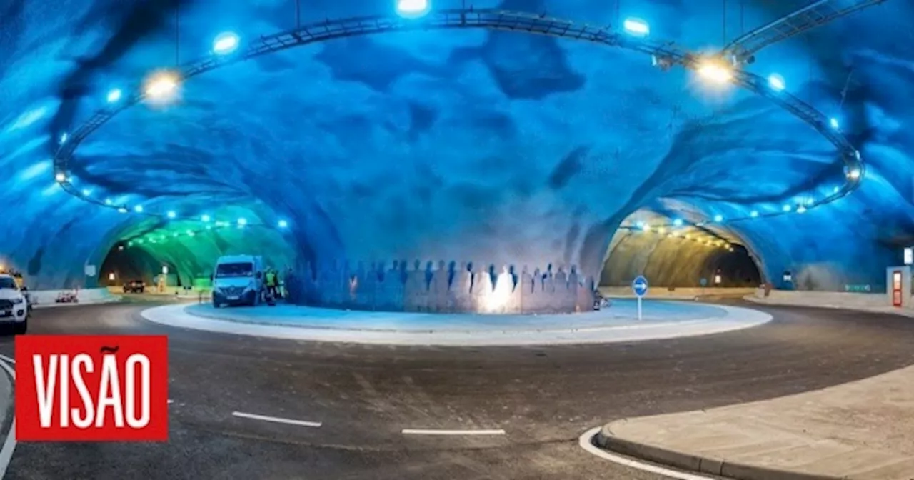 A primeira rotunda subaquática no Oceano Atlântico