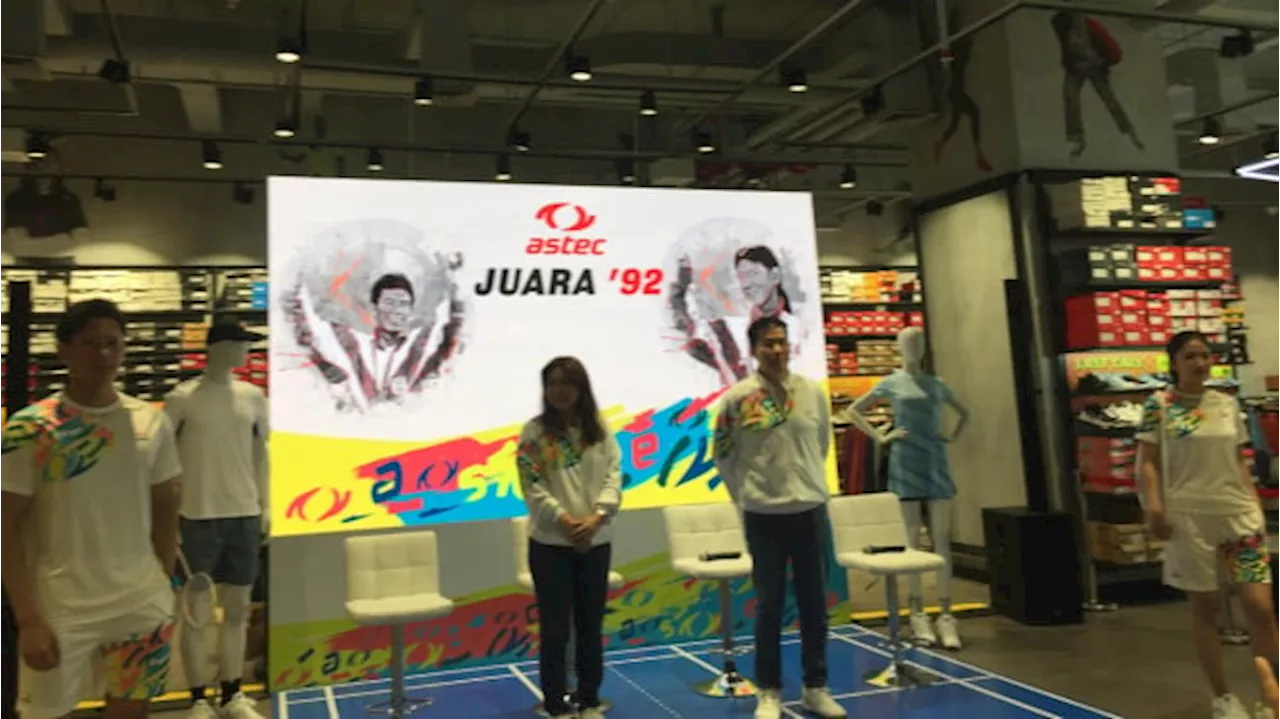 Alan Budikusuma dan Susy Susanti Tuangkan Semangat Juara 92 Lewat Produk Baru Astec