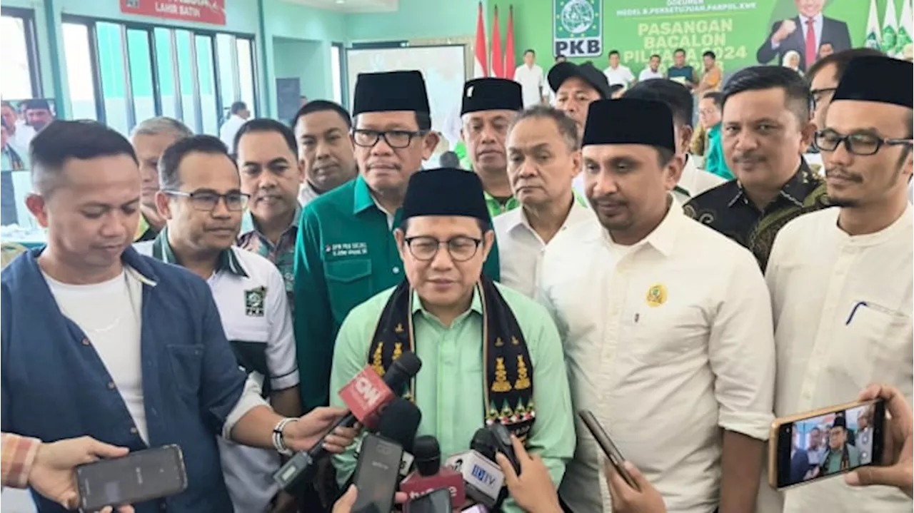 Cak Imin Belum Pastikan PKB Gabung KIM Plus di Pilkada Jakarta