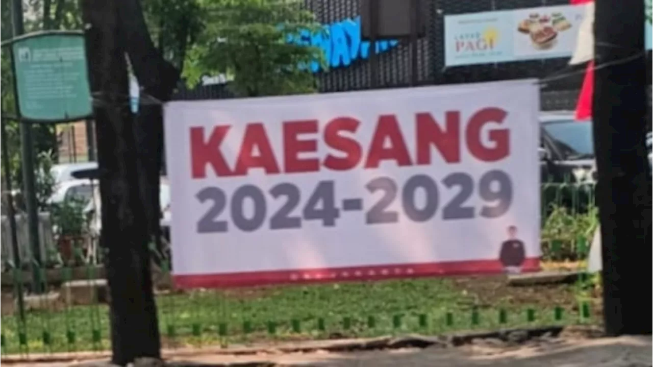 Spanduk 'Kaesang 2024-2029' Bertebaran di Jakarta, Heru Budi: Enggak Apa-apa