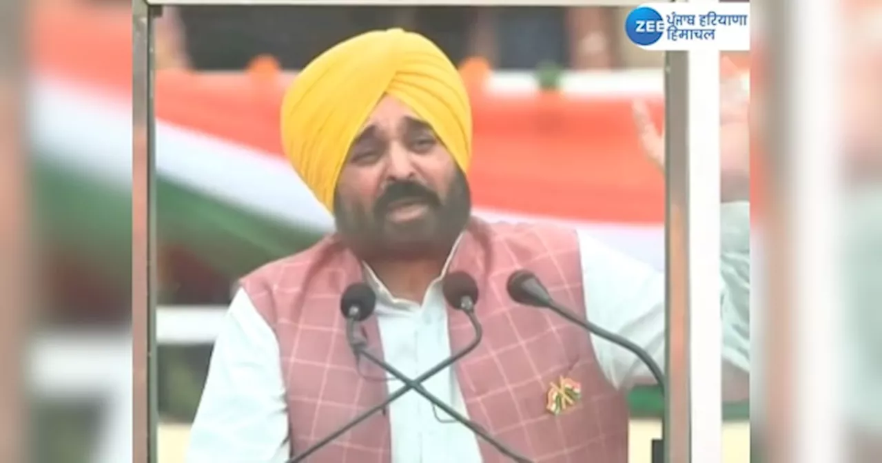 independence day 2024: CM ਭਗਵੰਤ ਮਾਨ ਨੇ ਜਲੰਧਰ ਵਿਖੇ ਲਹਿਰਾਇਆ ਤਿਰੰਗਾ; ਕਿਹਾ- ਪੰਜਾਬੀਆਂ ਨੇ ਆਜ਼ਾਦੀ ਲਈ 80 ਫੀਸਦੀ ਕੁਰਬਾਨੀਆਂ ਦਿੱਤੀਆਂ