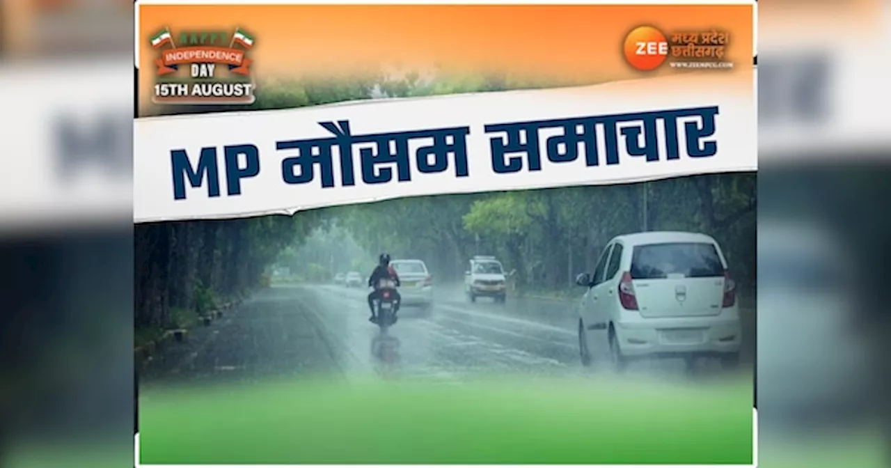 मध्य प्रदेश में आज भी तेज बारिश की आफत! मंदसौर, गुना,रीवा समेत 15 जिलों में यलो अलर्ट