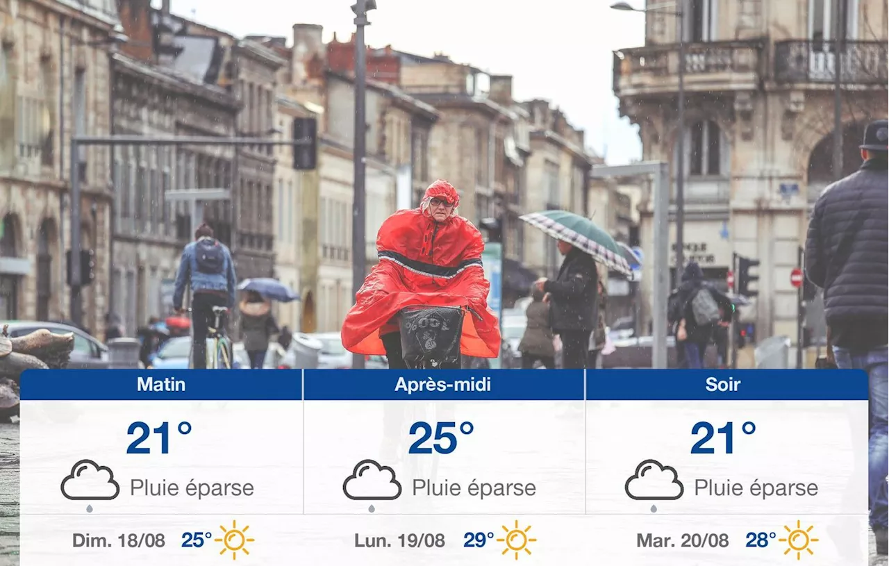 Météo Bordeaux: prévisions du samedi 17 août 2024