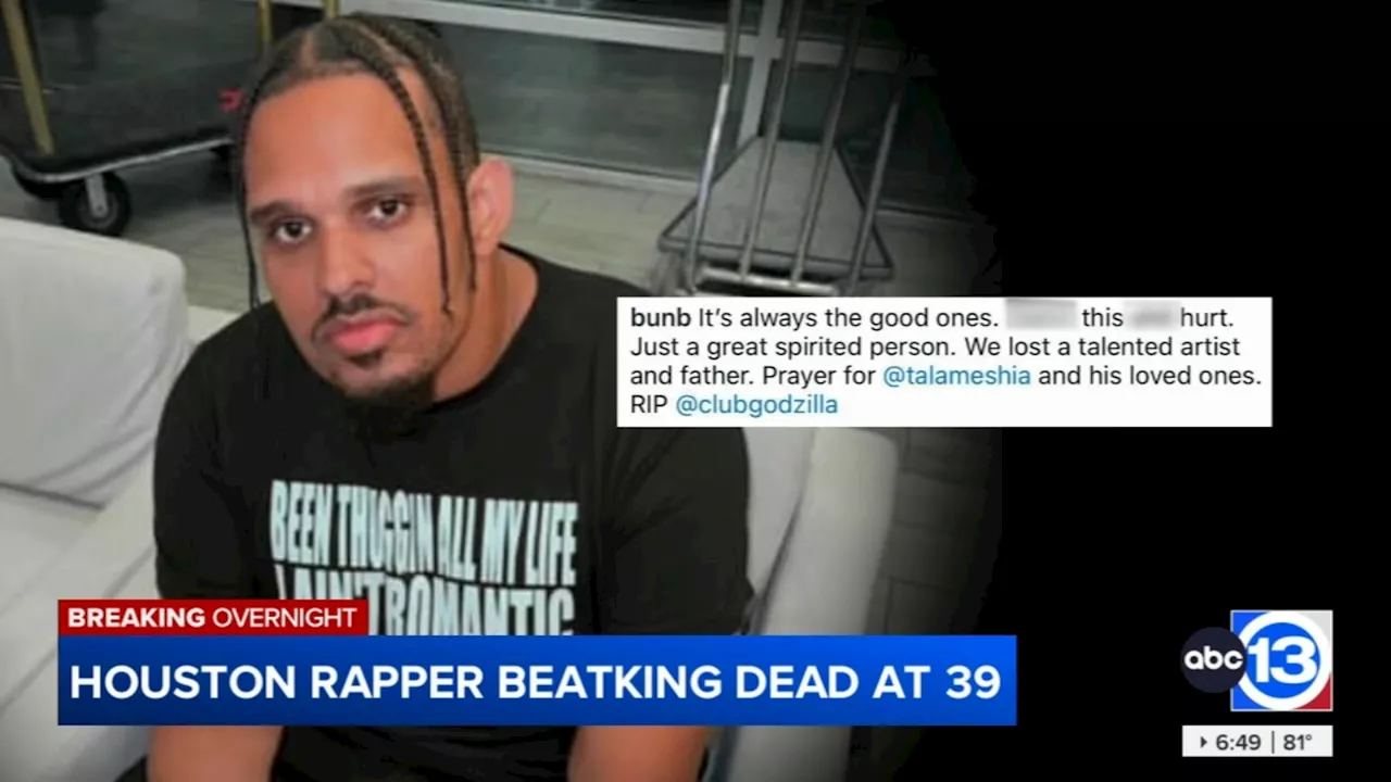 BeatKing, Houston rapper and producer known for club music, dead at 39, manager confirms