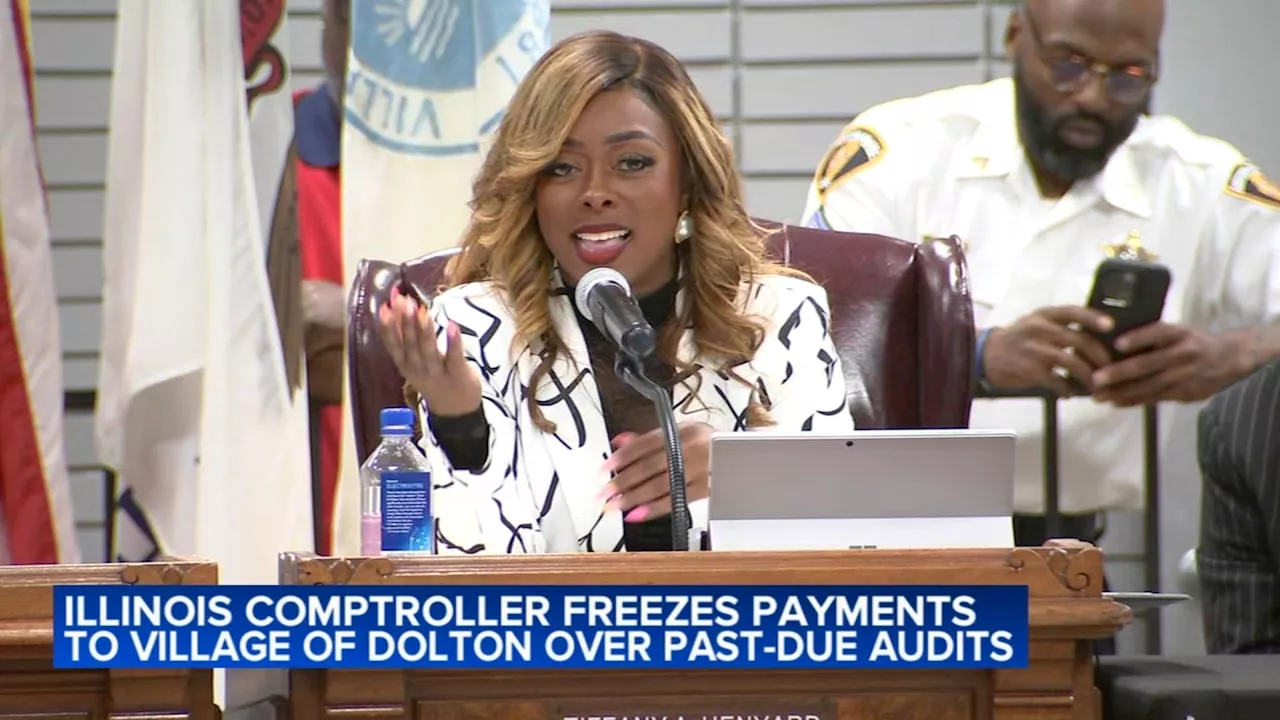 Illinois comptroller freezes payments to Village of Dolton over past-due audits