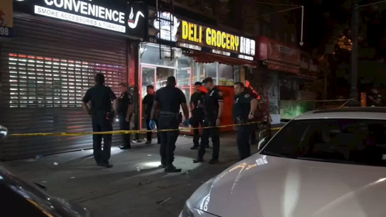 Man critically injured in shooting, woman closing smoke shop grazed by bullet in the Bronx