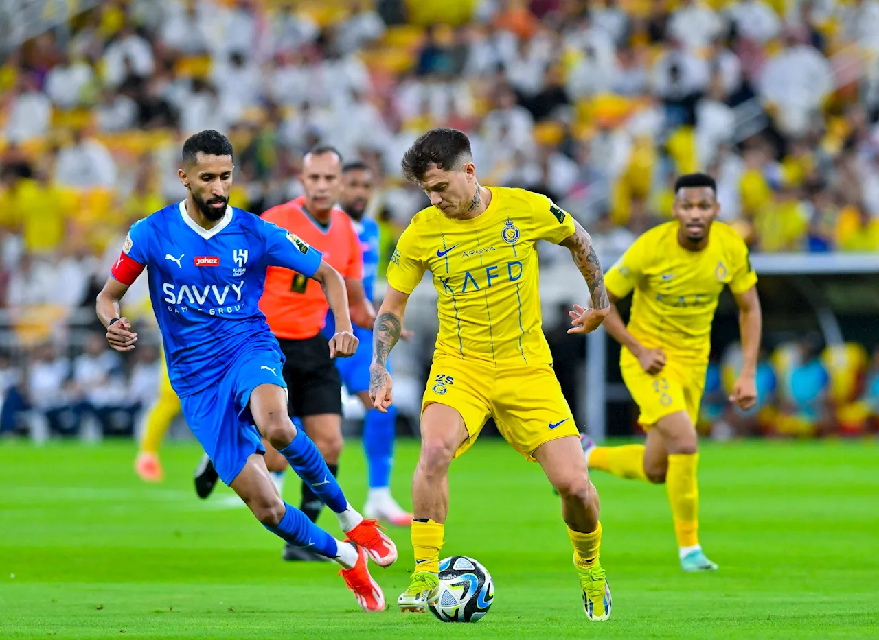 موعد مباراة الهلال والنصر في نهائي السوبر السعودي والقناة الناقلة