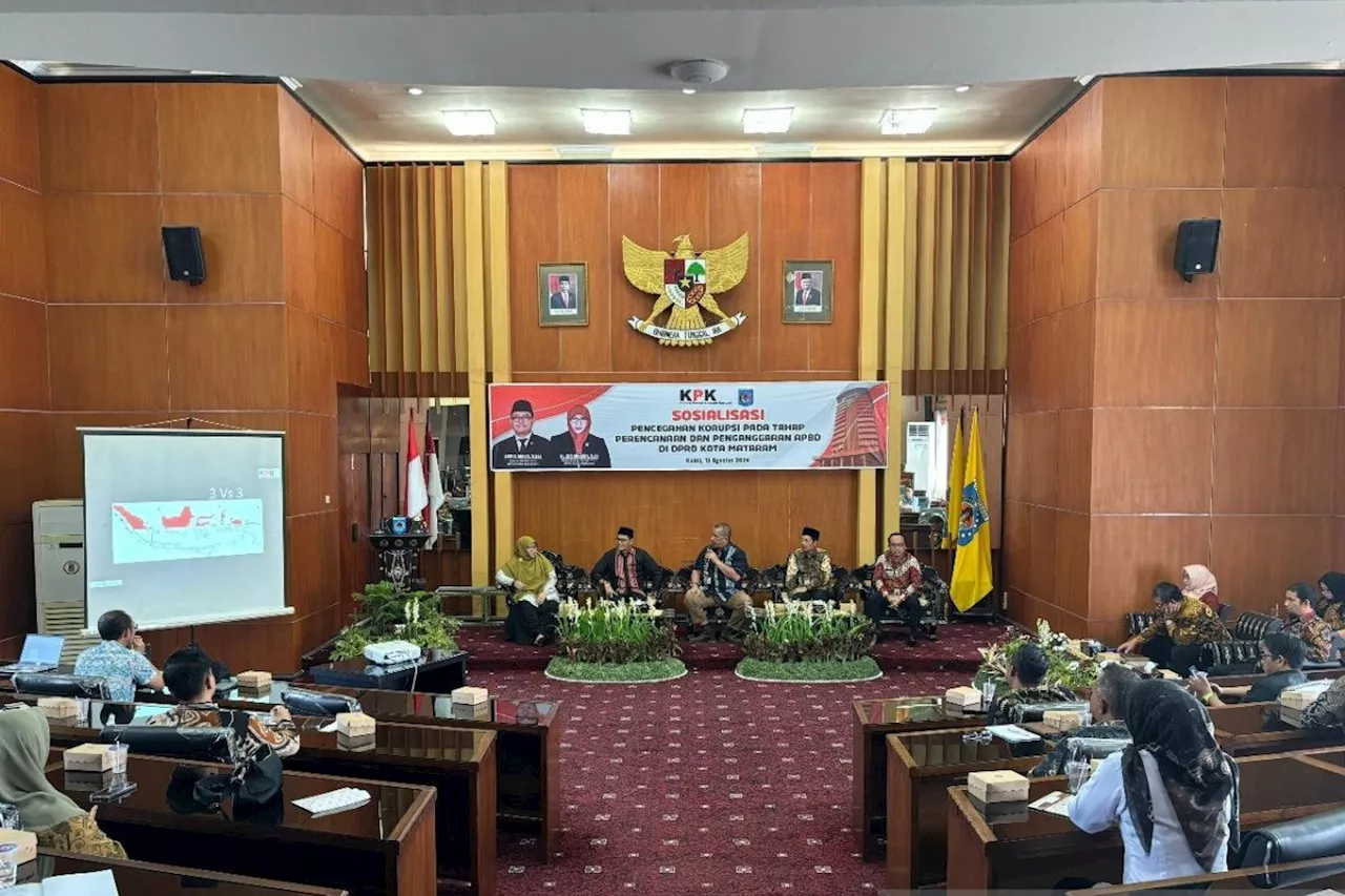 KPK ingatkan DPRD Kota Mataram untuk tidak sisipkan pokir di APBD