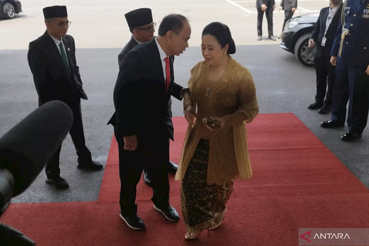 Puan bertemu dengan Budi Arie usai Sidang Tahunan MPR