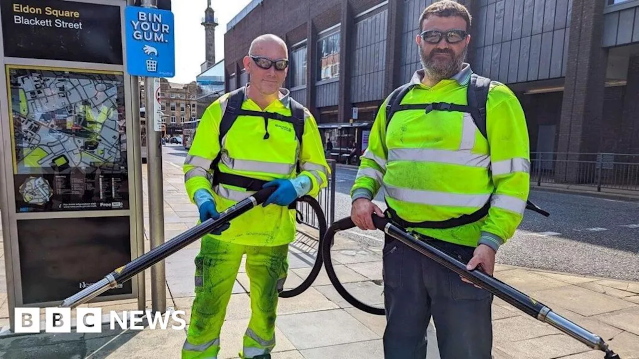 Newcastle's streets to to be cleaned up by Chewing Gum Task Force