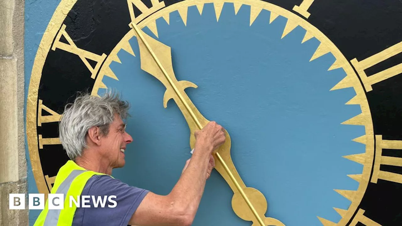 Rare one-handed York Castle Museum clock restored to former glory