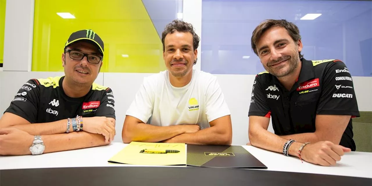 Franco Morbidelli Resmi Bela Pertamina Enduro VR46 di MotoGP 2025