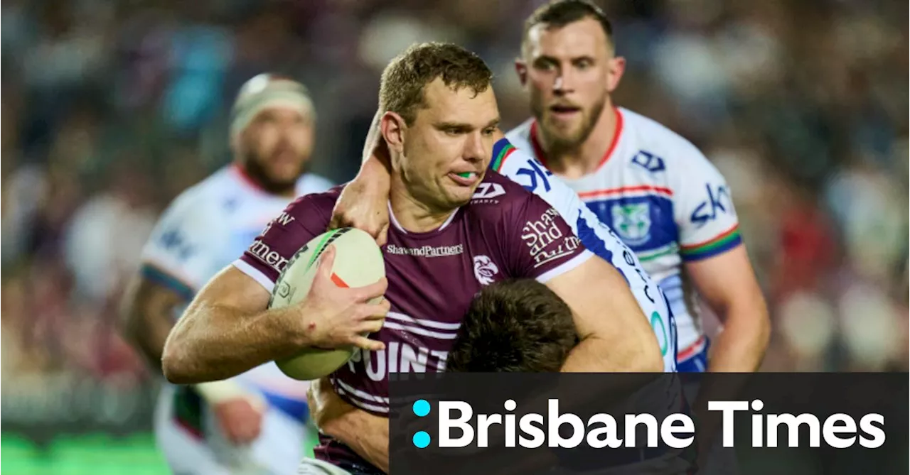 Sea Eagles ‘win ugly’ against Warriors to close in on finals berth