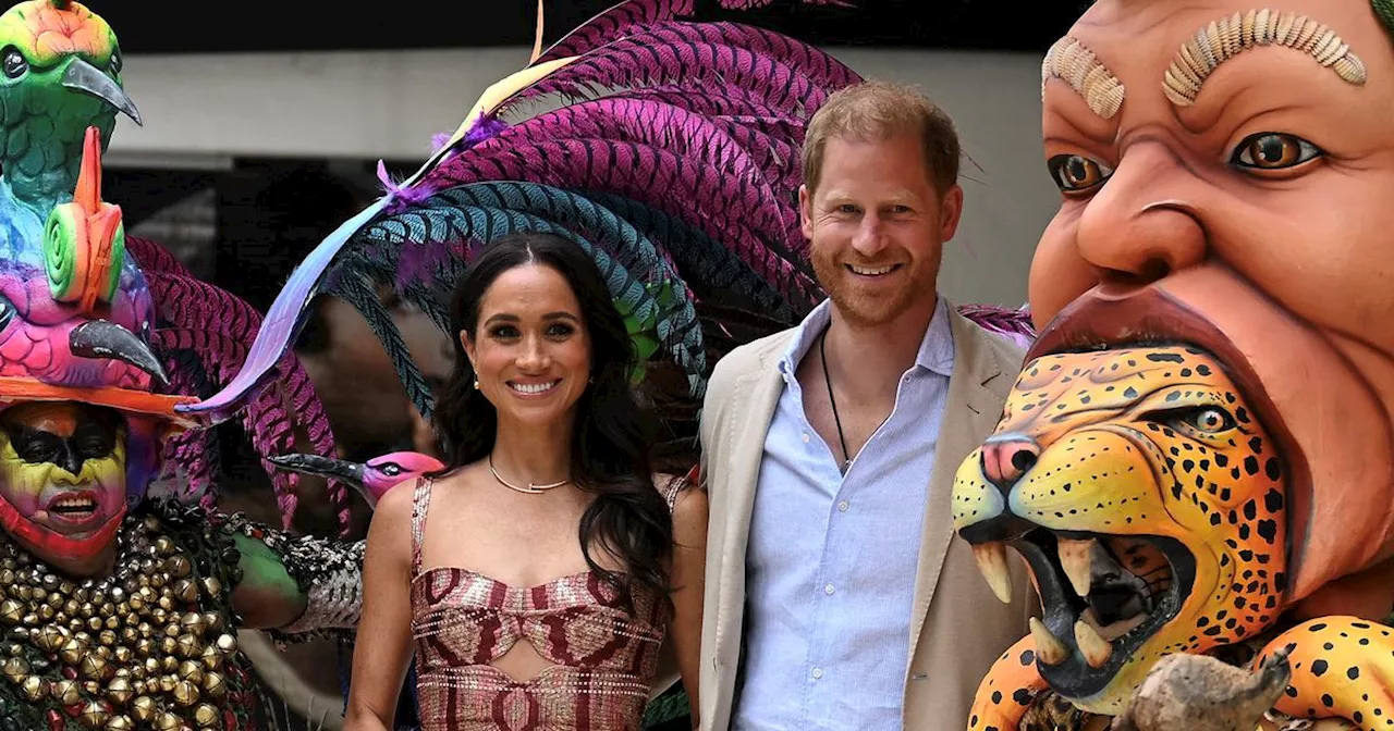 Prinz Harry & Herzogin Meghan: Sie zeigen in Kolumbien eine ungewohnte Seite