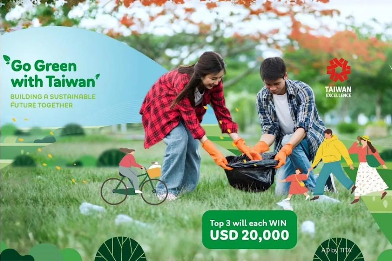 A green future made easy and rewarding by 'Go Green with Taiwan' contest