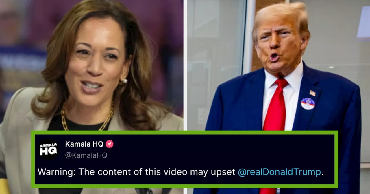 Kamala Harris Campaign Trolls Trump On Truth Social