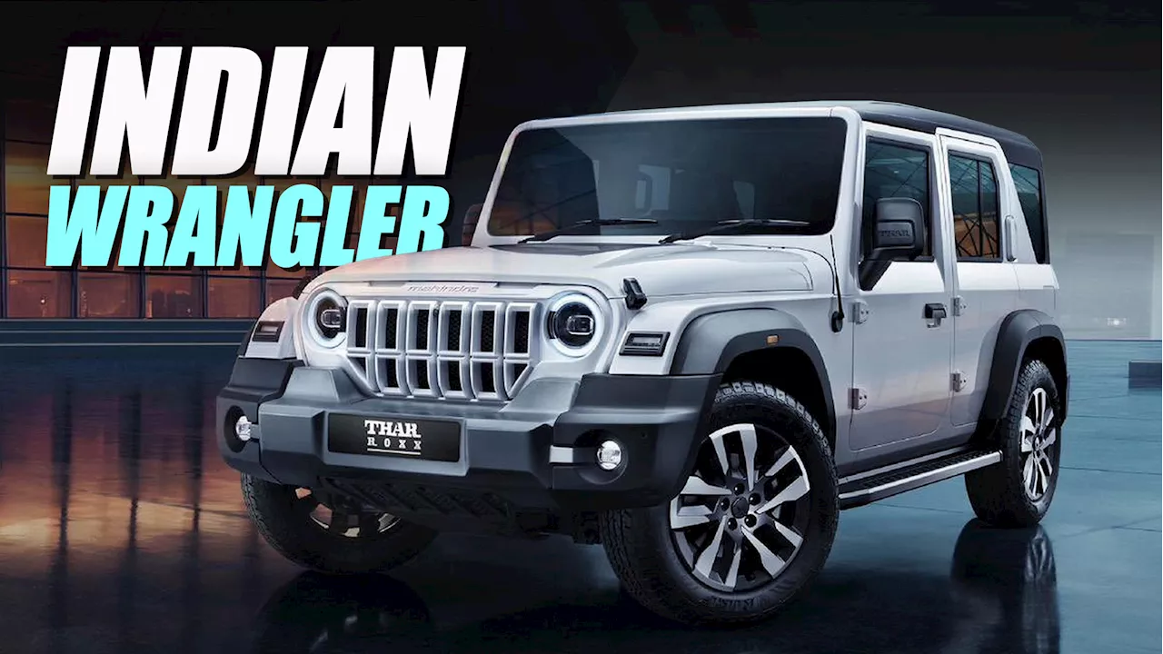 Mahindra Thar Roxx Is A 4-Door Wrangler Clone Starting At $15.5K In India